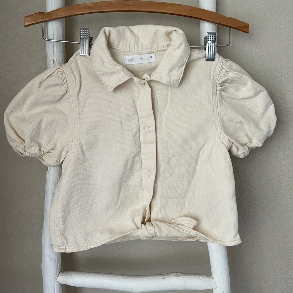 Zara girl blouse